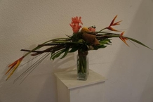 Bouquet exotique horizontal